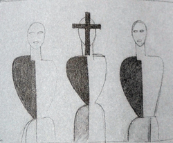 Три супрематические фигуры (ок. 1930)